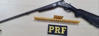 PRF apreende combustível, arma e munições em Caracaraí/RR