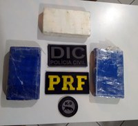 R$ 567 mil em droga: ação conjunta PRF e Polícia Civil apreende cocaína em Lages