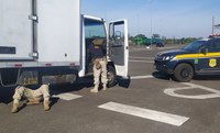 Caminhão furtado no RS e que circulava clonado é recuperado em Araranguá, na BR-101
