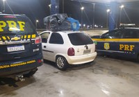 Carro furtado há mês em Criciúma é recuperado em Araranguá, na BR-101