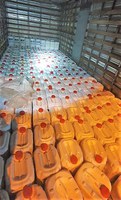 Quase cinco mil litros de agrotóxico contrabandeado da Argentina são apreendidos na BR-282 em Xanxerê