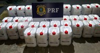 680 litros de agrotóxico contrabandeado são apreendidos em Papanduva, na BR-116