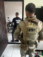 Em apoio à Polícia Civil de Santa Catarina, PRF captura líder de quadrilha de roubo de cargas