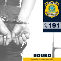 PRF prende homem procurado por roubo na BR 101 em Itajaí