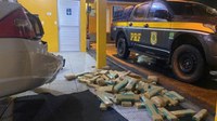 Homem é preso com 83 kg de maconha é preso na BR 101 em Barra Velha