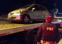 PRF localiza carro roubado na BR 280 em São Bento do Sul