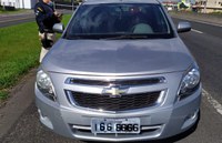 PRF localiza veículo roubado no RS e que circulava clonado na BR 101 em Araranguá