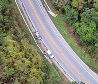 Motorista embriagado e não habilitado é preso após fugir por 30 km na BR 282 em Águas Mornas