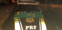 PRF apreende 20 quilos de maconha na Dutra