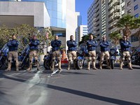 Polícias Rodoviários Federais de São Paulo realizam escolta do Presidente da Argentina no Distrito Federal