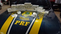 PRF apreende arma, drogas, munições e recupera veículo furtado em Vargem.