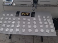 PRF apreende cocaína em Vargem/SP