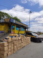 PRF apreende duas toneladas de maconha em Registro/SP