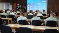 PRF em São Paulo recebe visita de oficiais da Policia Nacional da Colômbia