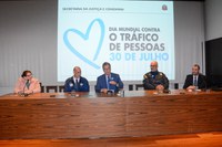 PRF participa de curso de capacitação promovido em alusão ao Dia Mundial contra o Tráfico de Pessoas