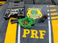 PRF prende cinco homens com carga furtada e três armas de fogo em Barra do Turvo/SP