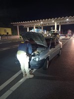PRF recupera veículo na Fernão Dias
