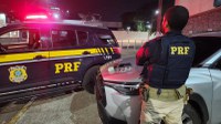 PRF recupera veículo roubado na Dutra