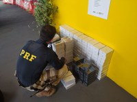 PRF apreende mercadorias do Paraguai avaliadas em R$ 100 mil