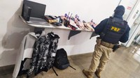 PRF prende estrangeiros com produtos furtados em lojas do litoral norte