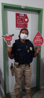 Campanha Policiais Contra o Câncer Infantil: PRF/SE promove doação de sangue