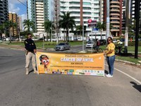 Policiais Contra o Câncer Infantil: ação movimenta ruas de Aracaju/SE