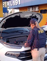 Cristinápolis/SE: PRF recupera veículo roubado na Bahia