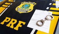 Cristinápolis/SE: PRF detém motorista com mandado de prisão em aberto