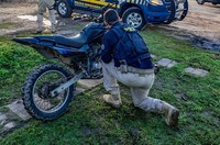 Aracaju/SE: PRF recupera motocicleta roubada na Bahia