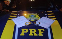 Rosário do Catete/SE: PRF flagra foragido da Justiça dirigindo embriagado