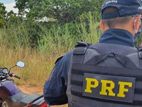 Carira/SE: PRF recupera na BR-235 motocicleta roubada