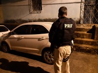 Cristinápolis/SE: PRF recupera na BR-101 veículo roubado