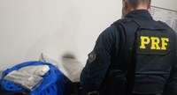 Estância/SE: PRF encontra quase dois quilos de cloridrato de cocaína em bagagem de ônibus
