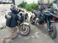 Estância/SE: PRF flagra na BR-101 motocicleta adulterada