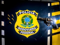 Itabaiana/SE: PRF flagra motociclista inabilitado portando revólver ilegalmente