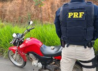 Itaporanga D'Ajuda/SE: PRF apreende motocicleta adulterada