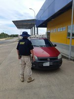 Malhada dos Bois/SE: PRF recupera na BR-101 automóvel roubado