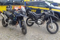 N. Sra. do Socorro/SE: PRF recupera na BR-235 motocicleta adulterada