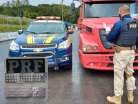 Nossa Sra. do Socorro/SE: PRF flagra caminhoneiro portando mais de 50 comprimidos de “rebite”