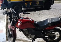 Nossa Sra. do Socorro/SE: PRF flagra na BR-235 motocicleta adulterada