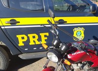 Nossa Sra. do Socorro/SE: PRF recupera na BR-235 moto adulterada