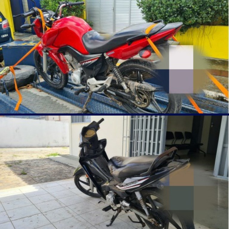 Sergipe: PRF recupera duas motocicletas adulteradas