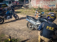 Sergipe: PRF recupera três motocicletas adulteradas