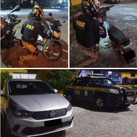 Sergipe: PRF recupera três veículos com registro de roubo/furto