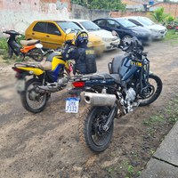 Umbaúba/SE: PRF recupera motocicleta roubada