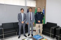 PRF recebe visita do Procurador-Chefe da União no estado de Sergipe