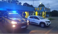 PRF recupera veículo em Paraíso do Tocantins/TO
