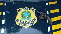 Arma de fogo é apreendida no norte do estado