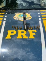 PRF prende condutor por porte ilegal de arma de fogo em Palmeiras do Tocantins/TO