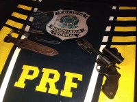 PRF prende homem por porte ilegal de arma de fogo em Gurupi/TO